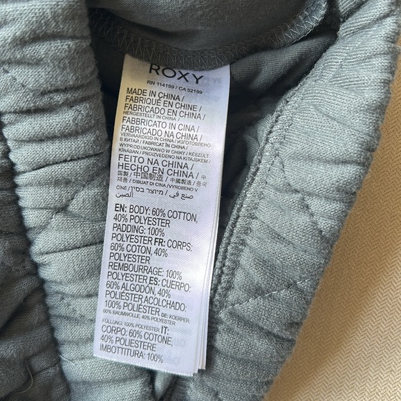 ROXY BONFIRE BABE QUILTED‎ HALF-ZIP PULLOVER -JACKET Women’s Size M NWOT - Picture 5 of 7